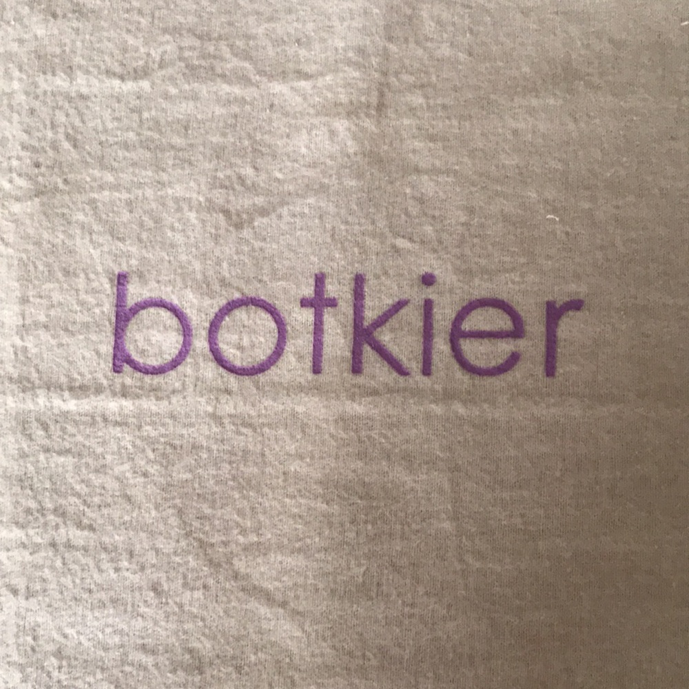 Botkier Bianca Ivory/Gold Leather Satchel Handbag - Picture 14 of 14